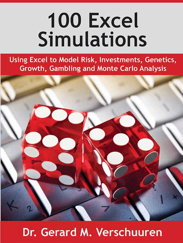 100 Excel Simulations book cover