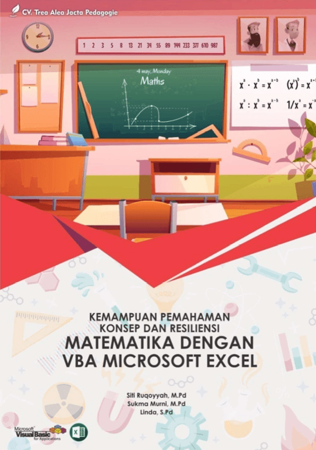 Kemampuan Pemahaman Konsep Dan Resiliansi Matematika Dengan VBA Microsoft Excel book cover